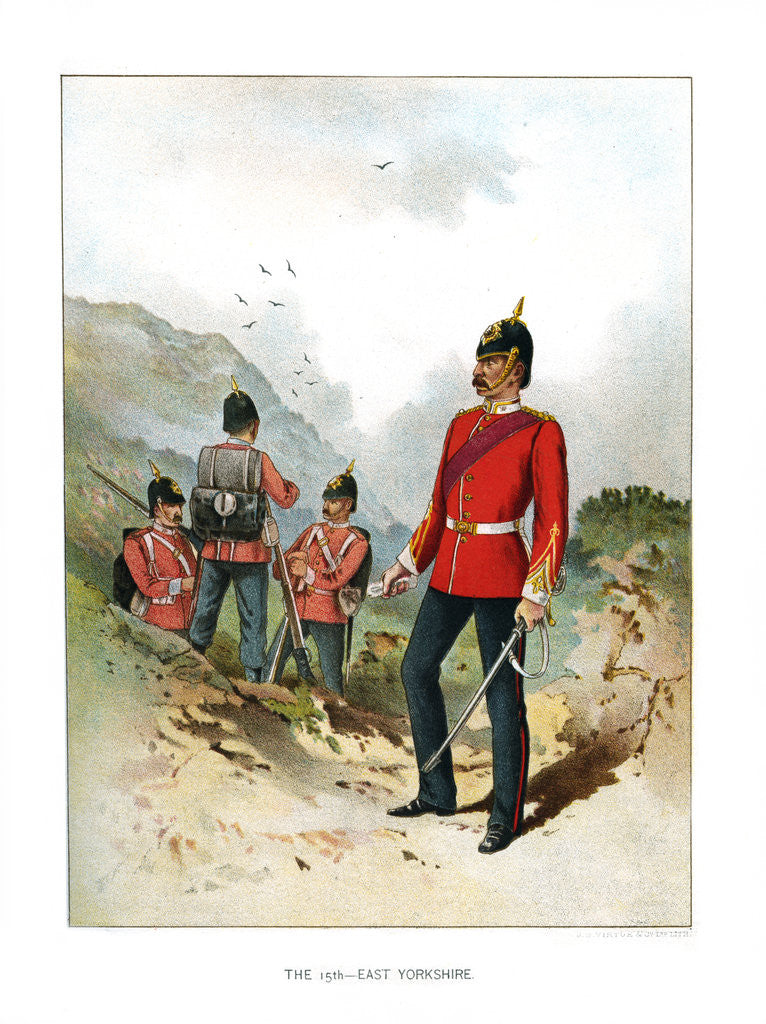 Detail of The 15th East Yorkshire by Anonymous