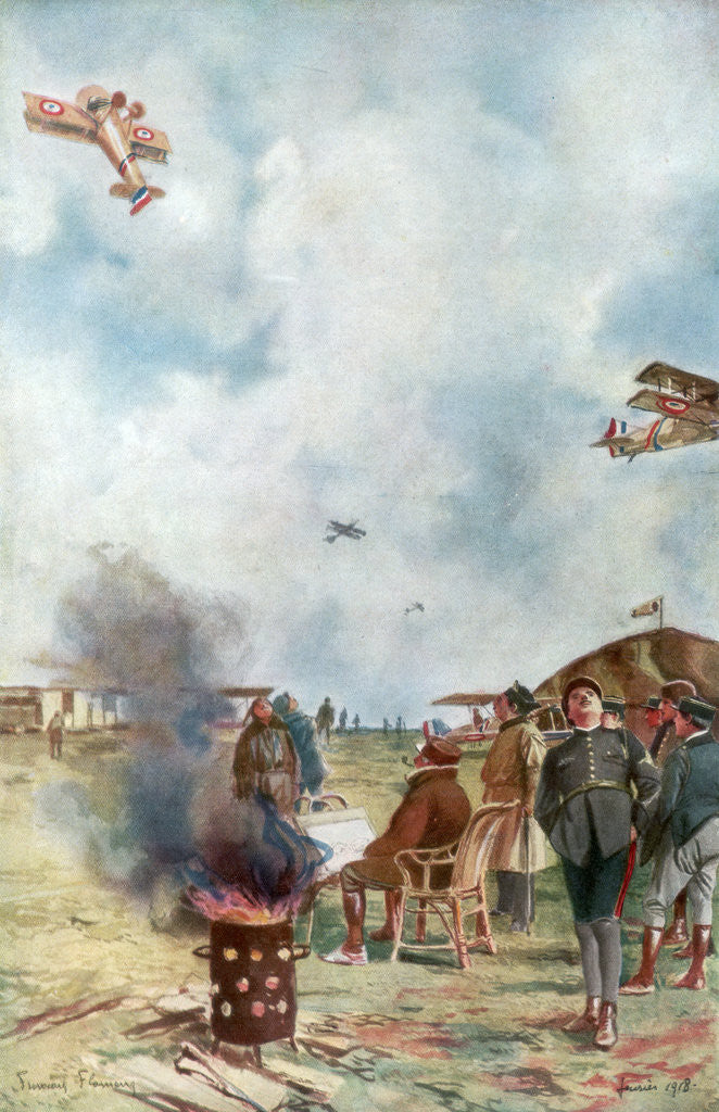 Detail of An Inversion a Little Close to the Ground by Francois Flameng
