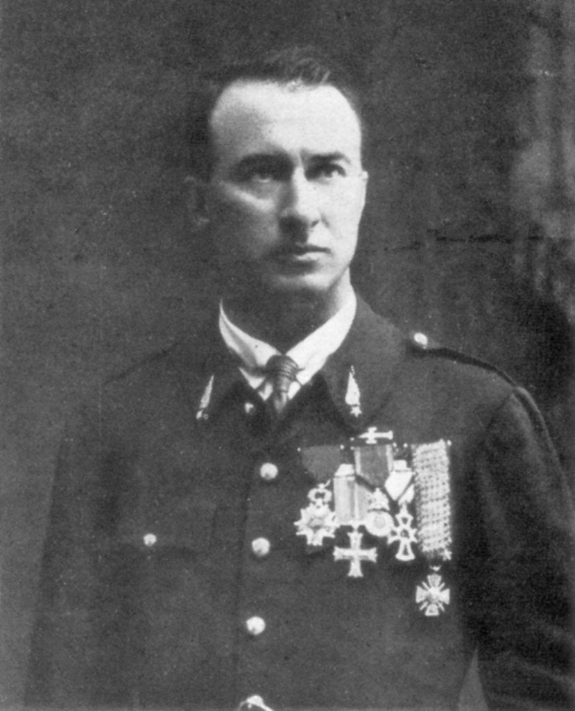 Detail of Maurice Boyau, leading French fighter ace of the First World War by Anonymous