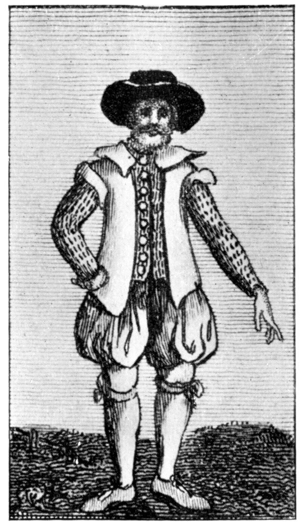 Detail of Male costume by Anonymous