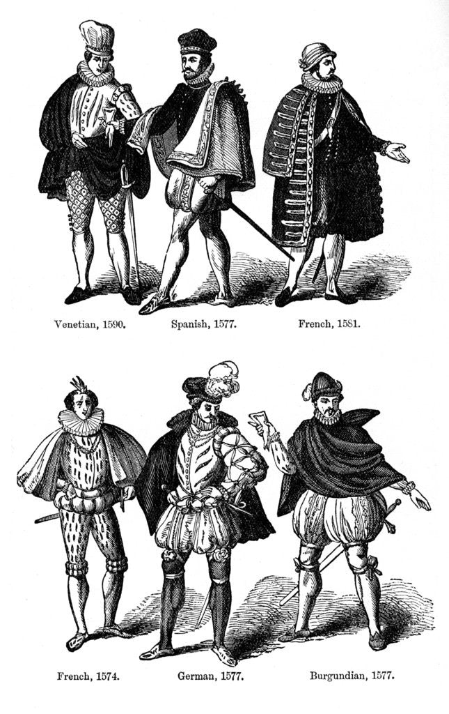 Detail of Male dress by Anonymous