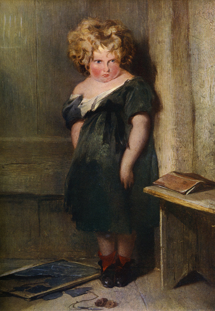 Detail of A Naughty Child by Edwin Henry Landseer