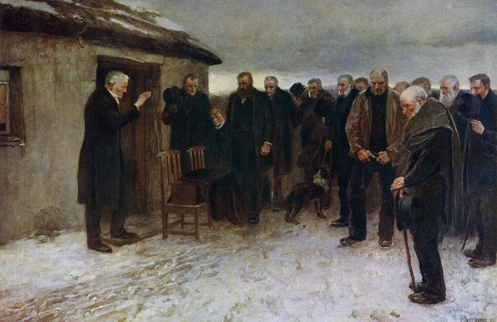 A Highland Funeral by Sir James Guthrie