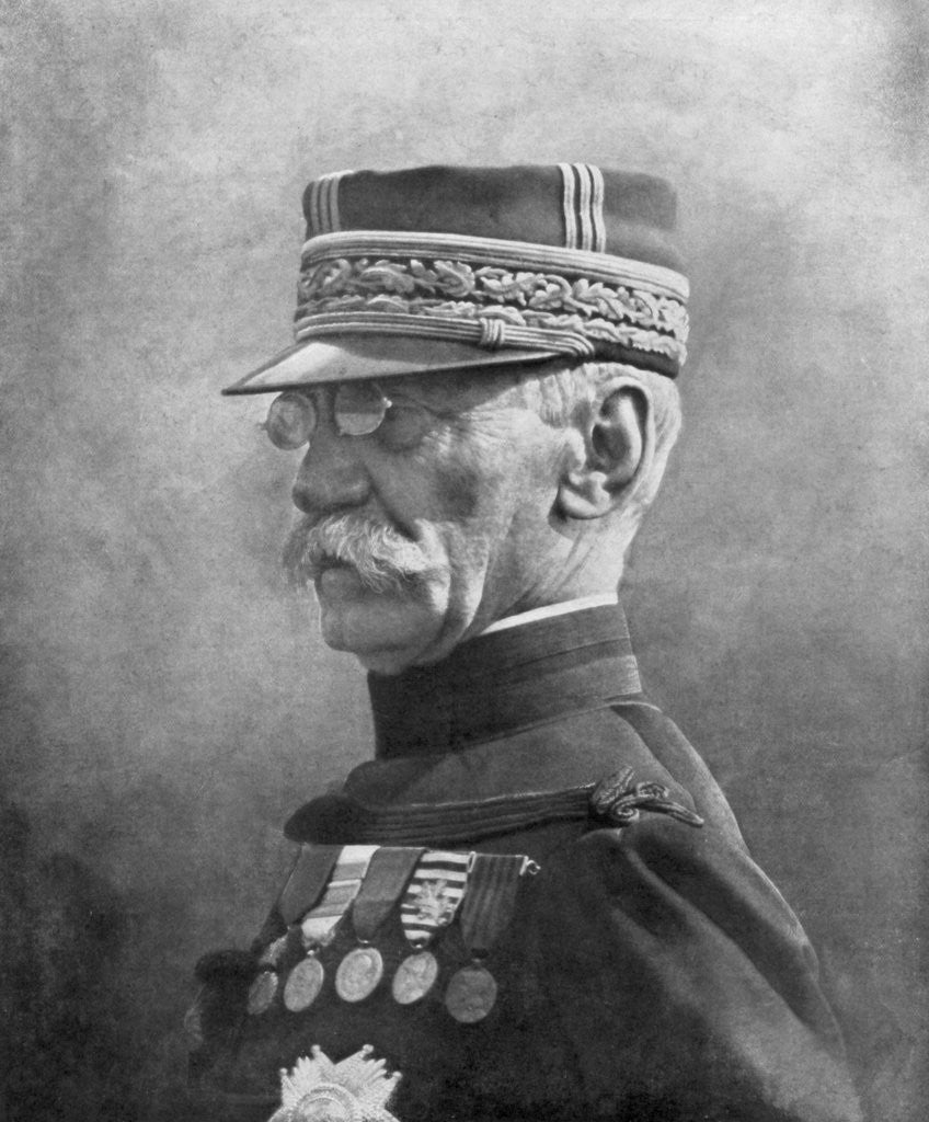 Detail of Joseph Gallieni, French First World War general by Anonymous