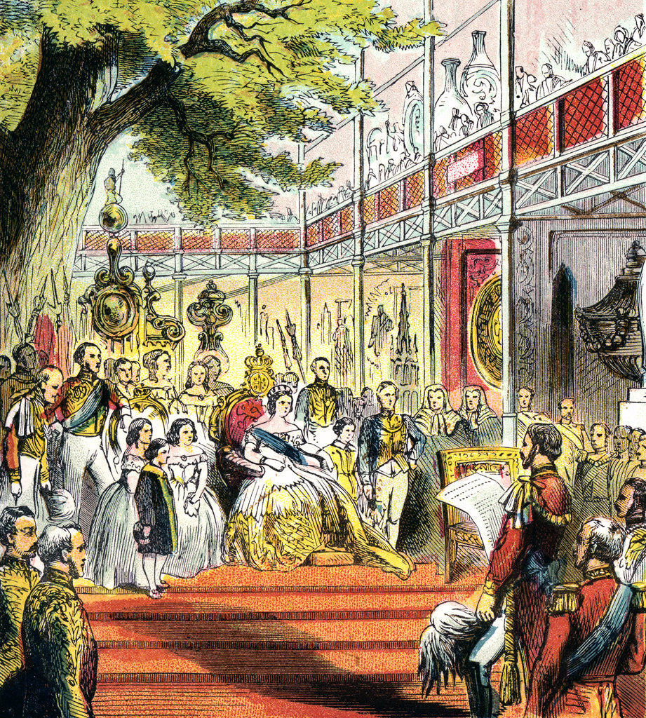 Detail of Great Exhibition of 1851 by Anonymous
