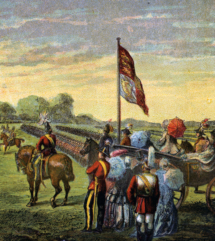 Detail of The Volunteer Review by Anonymous