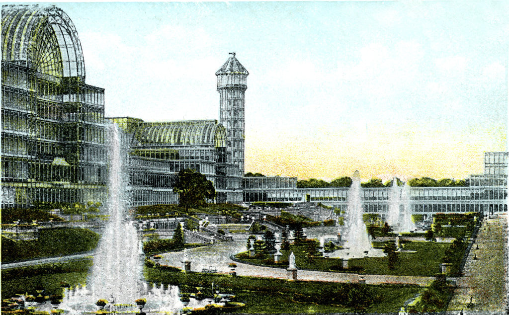 Detail of Crystal Palace, London by Anonymous