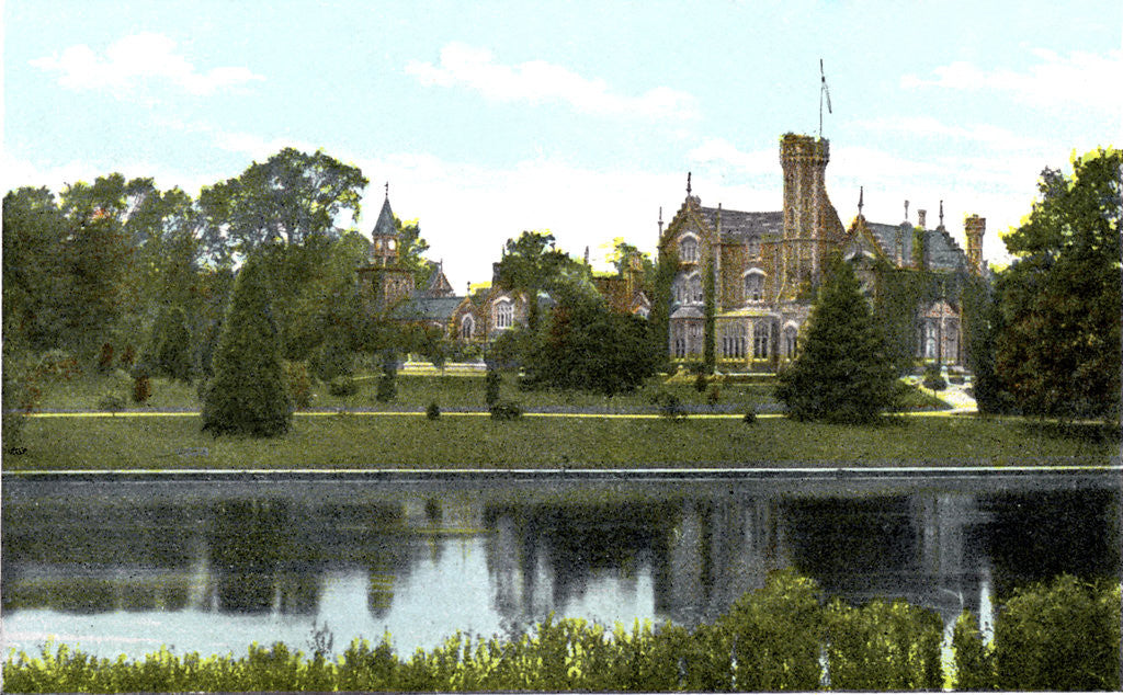 Detail of Oakley Court, Near Bray, Berkshire by Anonymous
