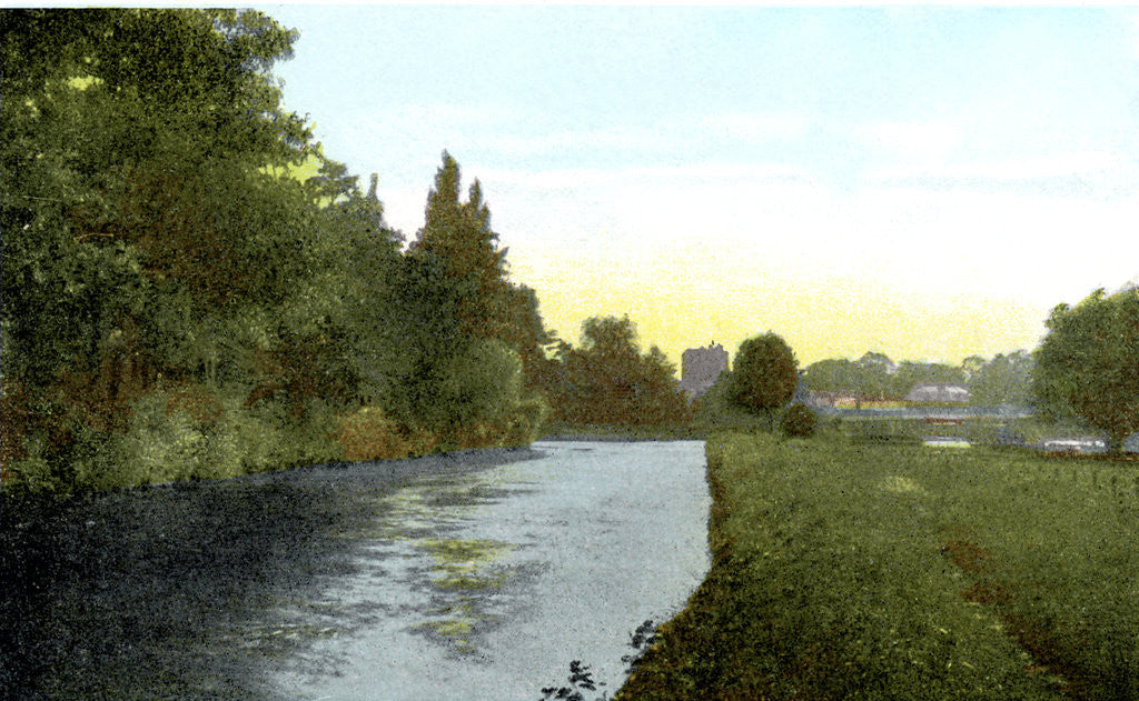 Detail of The Thames at Cookham, Berkshire by Anonymous
