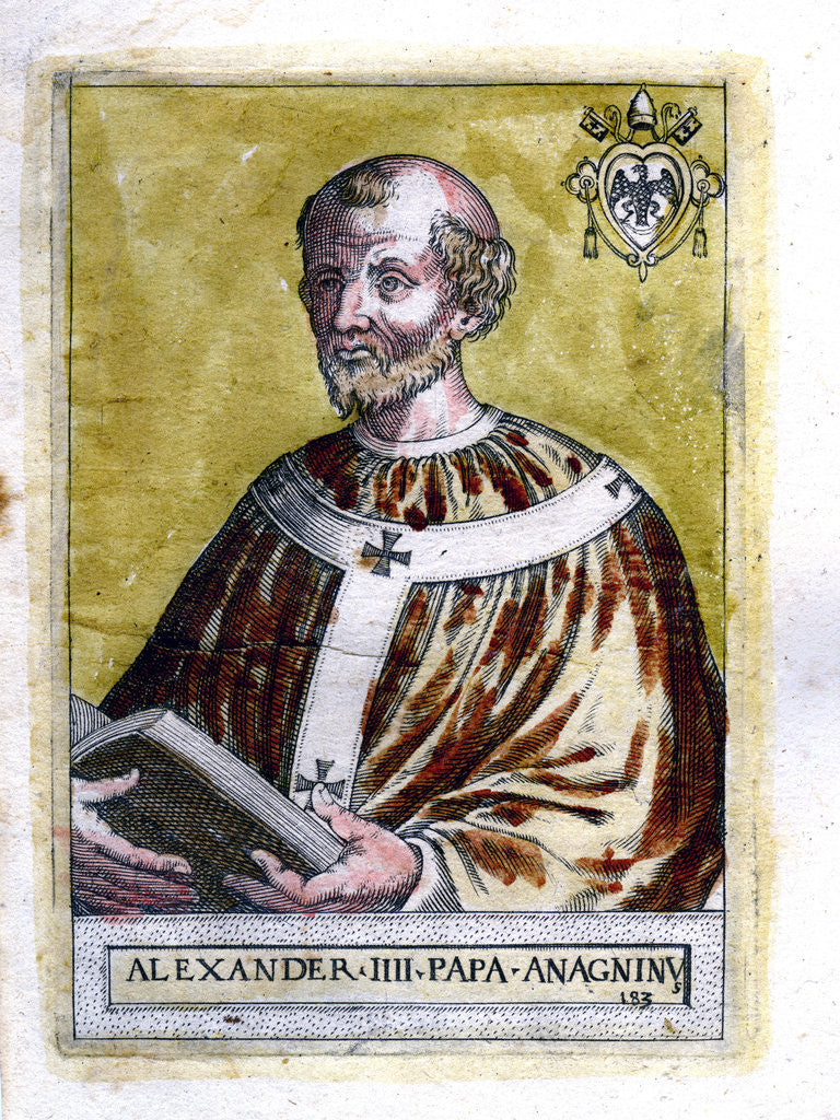 Detail of Pope Alexander IV by Anonymous