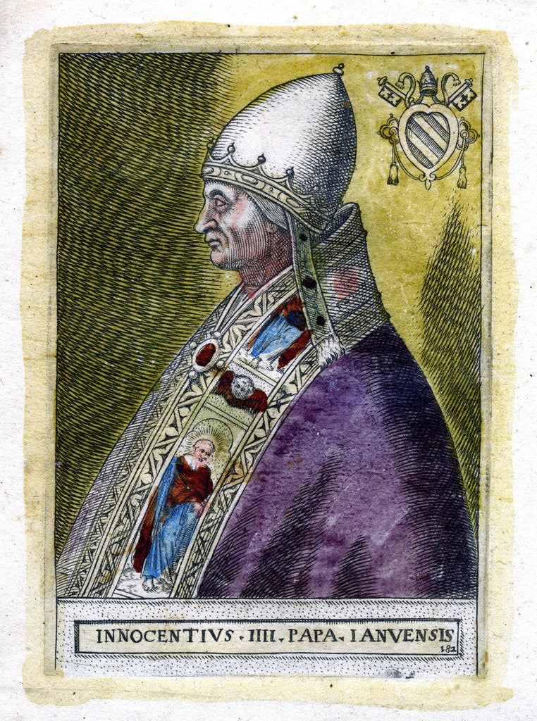 Detail of Pope Innocent IV by Anonymous
