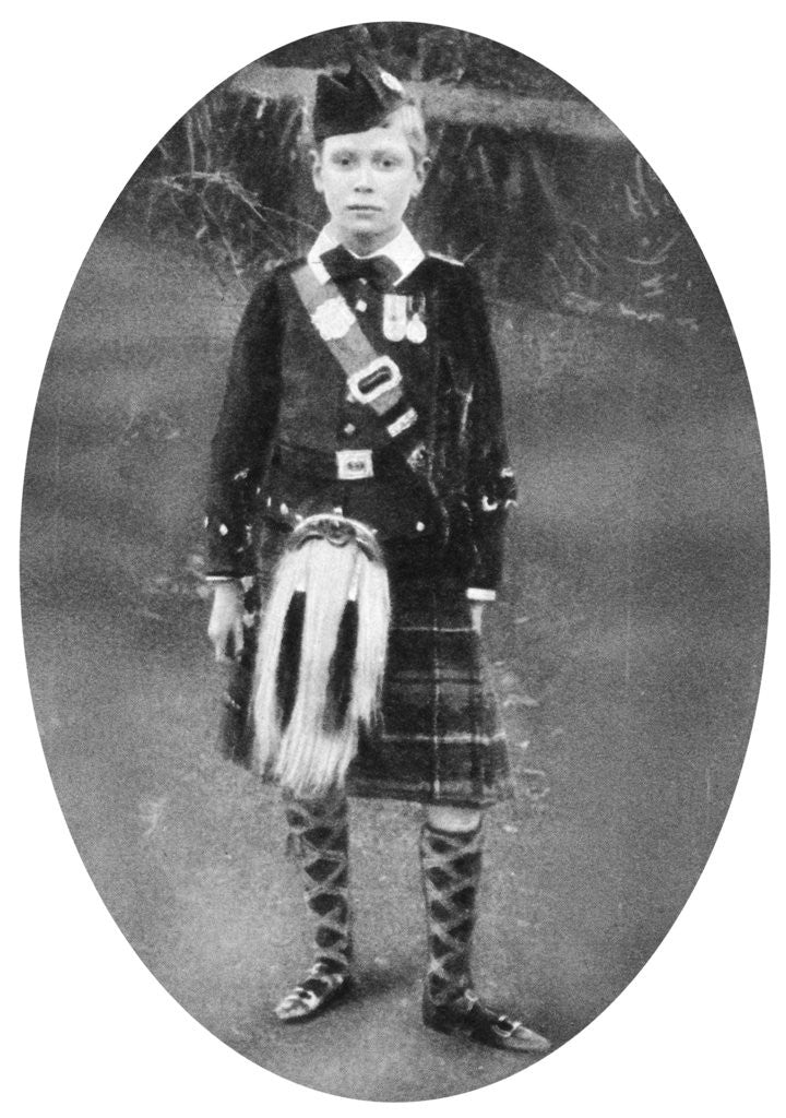 Detail of Prince Albert wearing Highland dress, Sandringham, Norfolk by Anonymous