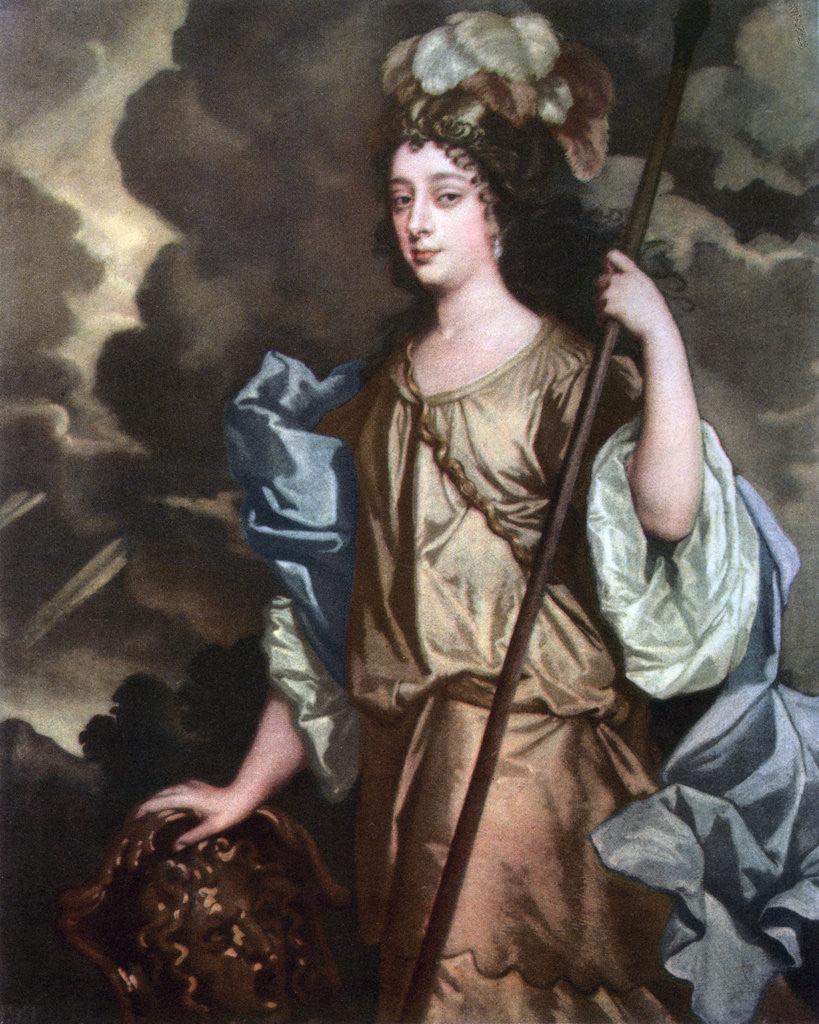 Detail of Barbara Villiers, Duchess of Cleveland, Countess of Castlemaine by Peter Lely