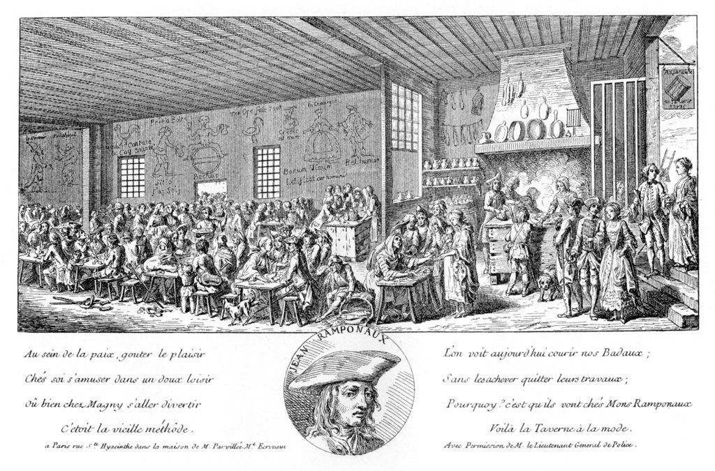 Detail of The Cabaret Of Ramponneau by Anonymous