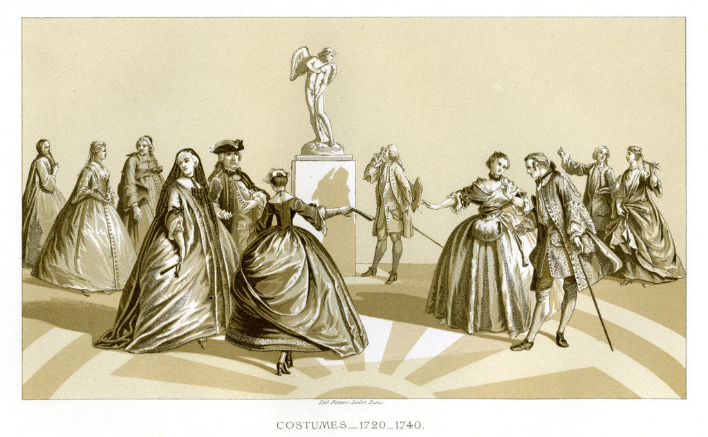 Detail of Costumes by Anonymous