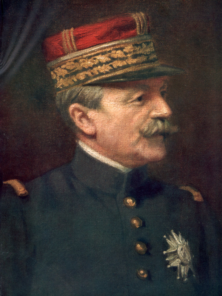 Detail of Fernand de Langle de Cary, French First World War General by Anonymous