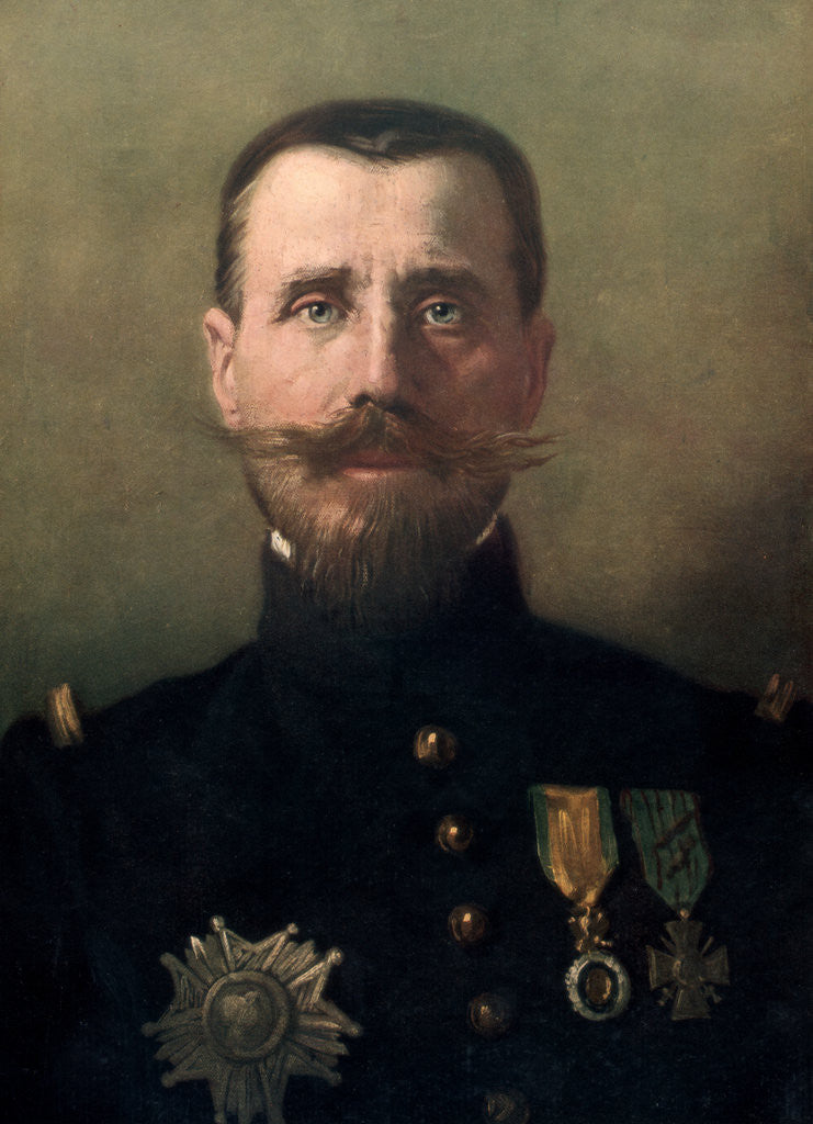 Detail of Henri Gouraud, French 1st World War General by Anonymous