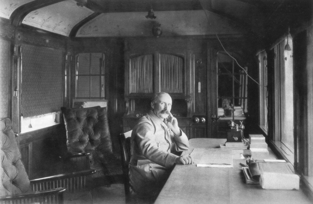 Detail of General Philippe Petain, commander of the French Second Army, Verdun, France by Anonymous