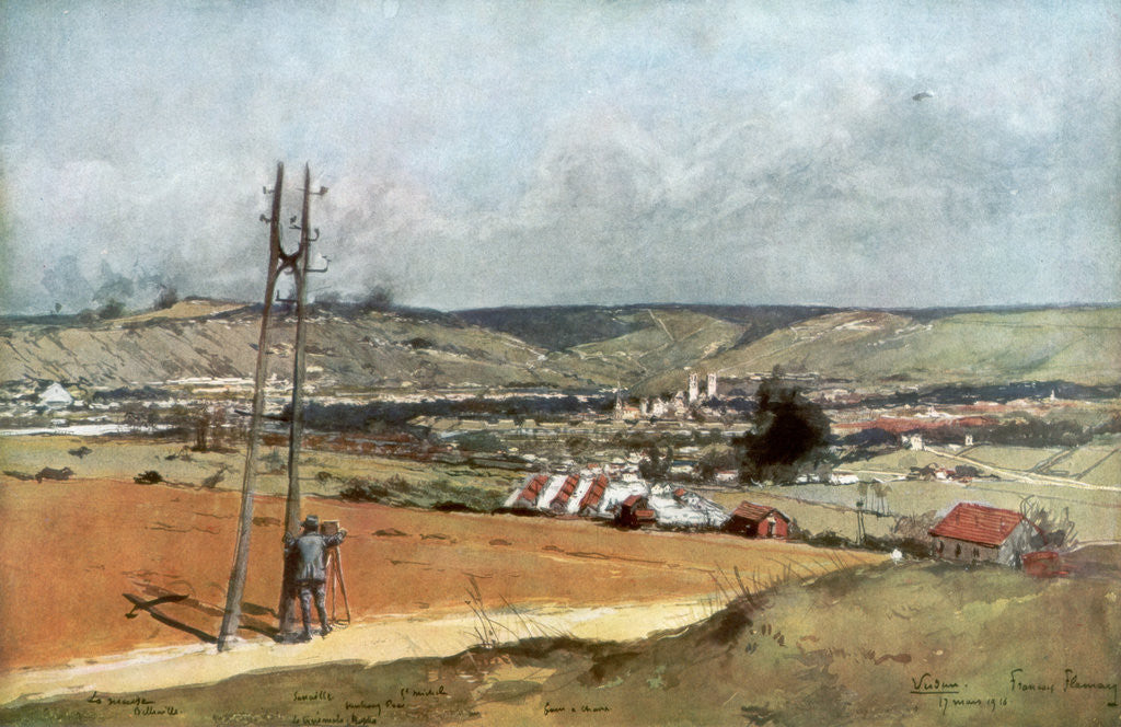 Detail of 'The Forts of Chaume', Verdun, France by Anonymous