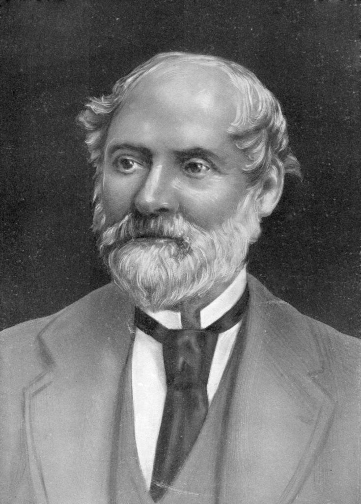 Detail of Charles Reade, 19th century English novelist and dramatist by Anonymous