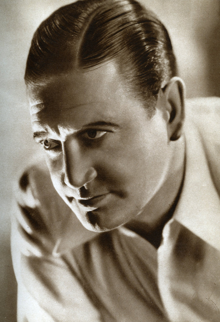 Detail of Richard Dix, American actor by Anonymous