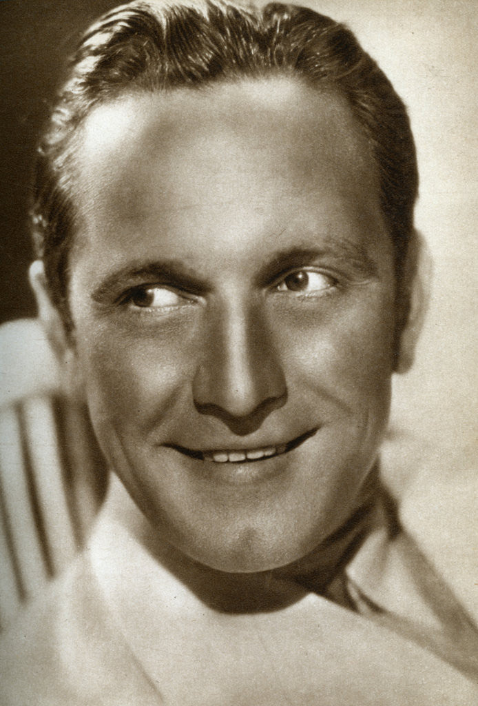 Detail of Fredric March, American actor by Anonymous