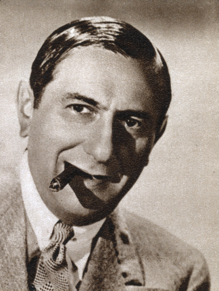 Detail of Ernst Lubitsch, German-born Jewish film director by Anonymous