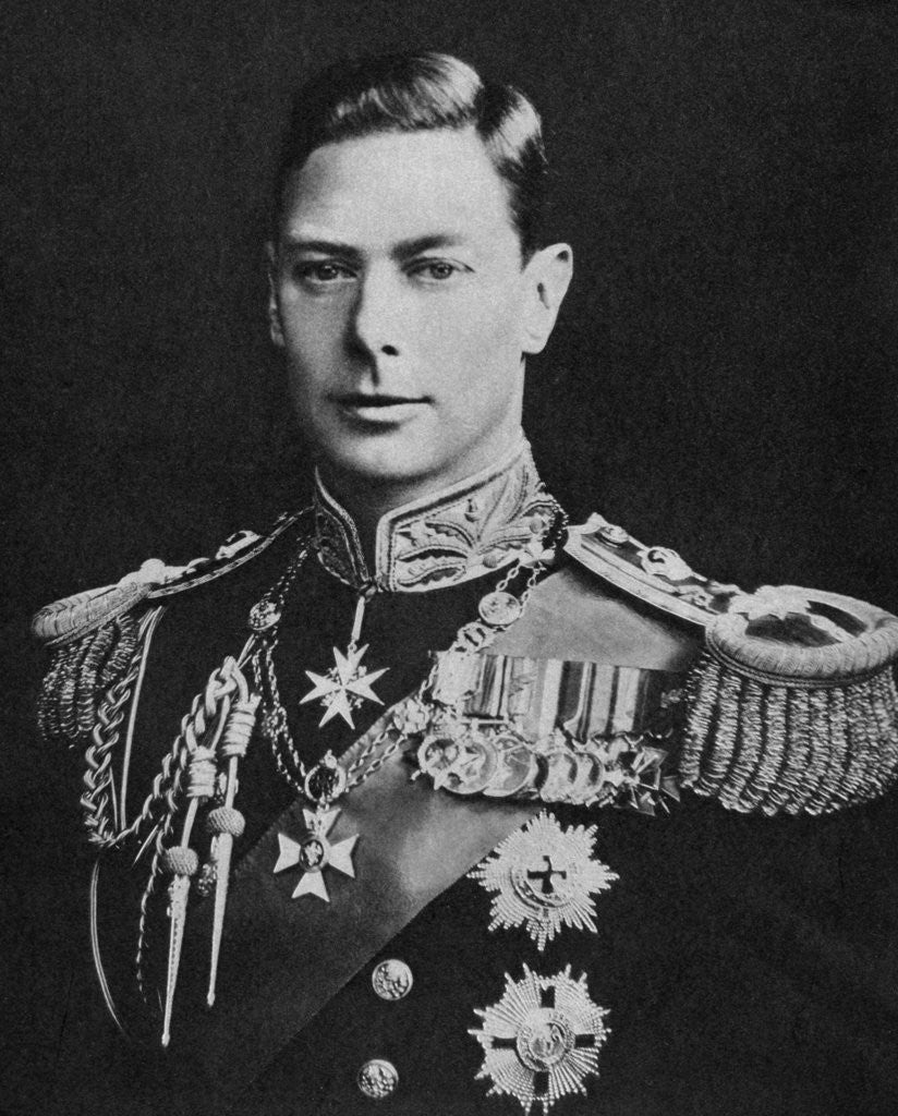 Detail of The Duke of York, the future King George VI of the United Kingdom by Anonymous