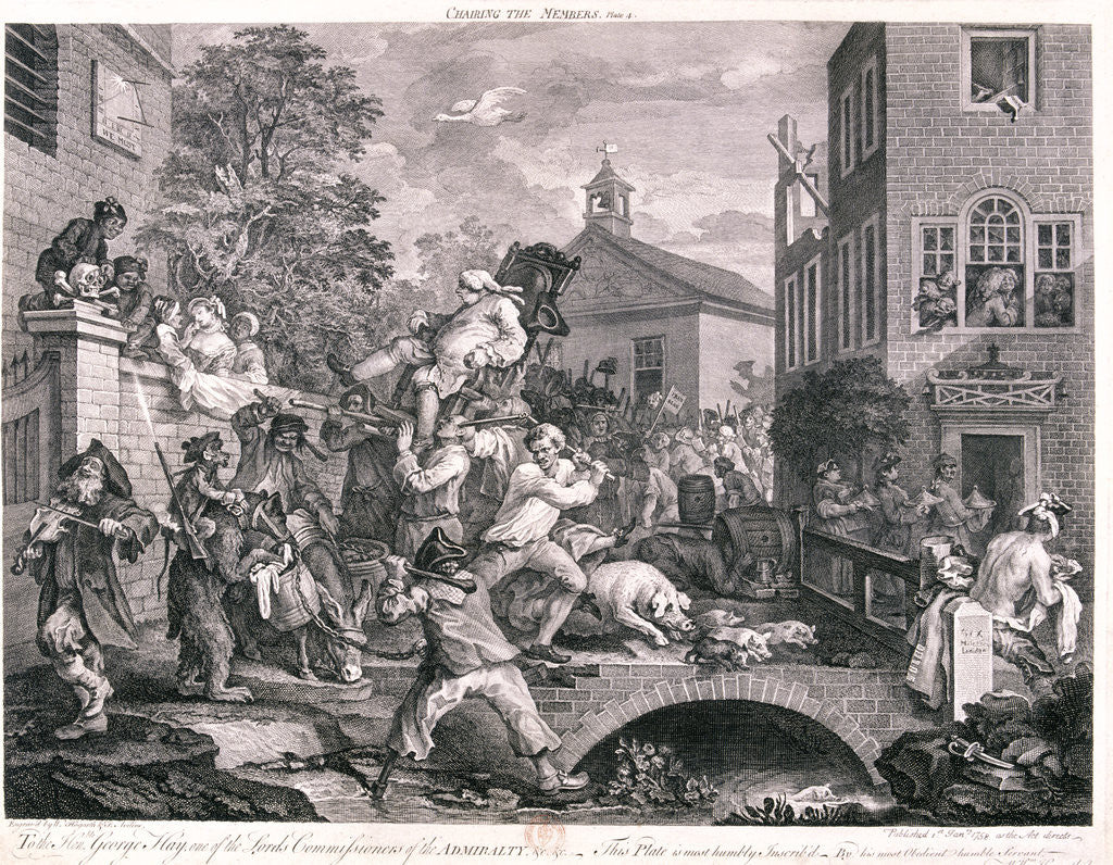 Detail of Chairing the Members by F Aviline