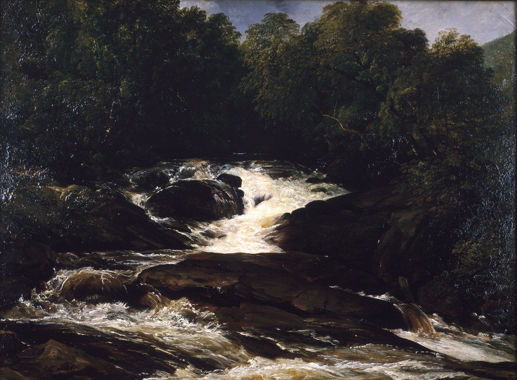 Detail of A Devonshire Stream by Frederick Richard Lee