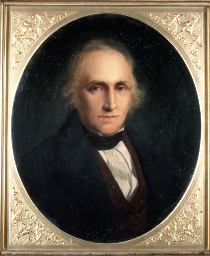 Detail of Self Portrait of Sir John Gilbert by Sir John Gilbert