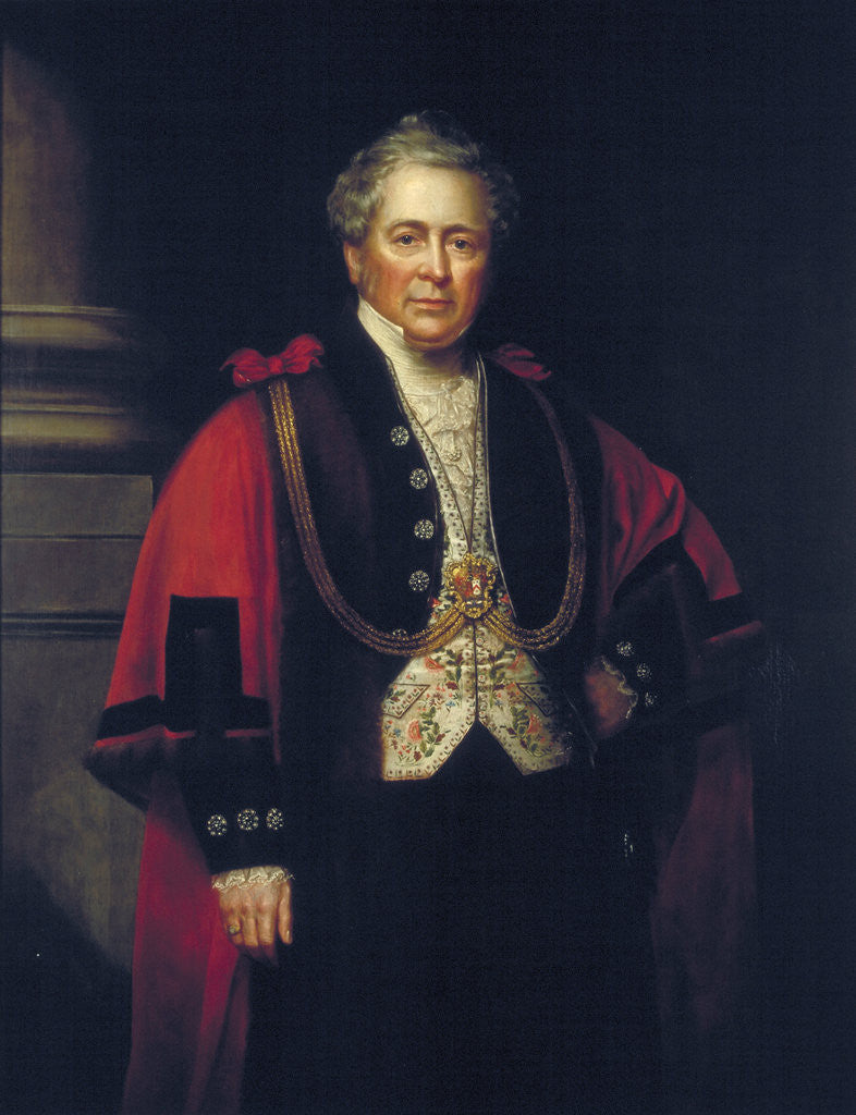 William Hunter, Lord Mayor 1852 by Anonymous