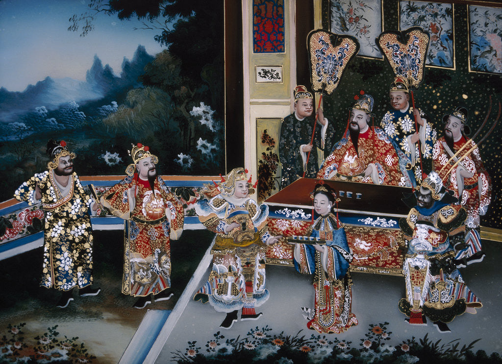 Detail of Unidentified Marital Scene by Anonymous