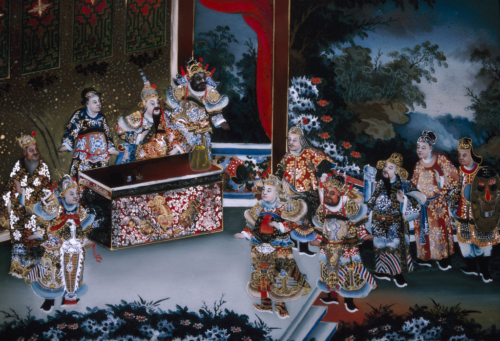 Detail of Unidentified Marital Scene by Anonymous