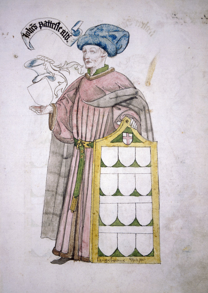 Detail of John Paddlesle, Lord Mayor by Anonymous