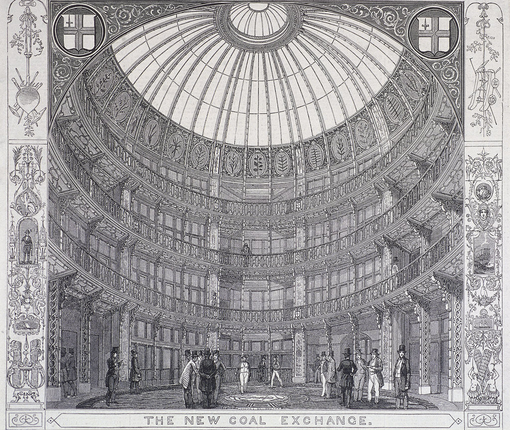 Detail of Coal Exchange, London by Anonymous