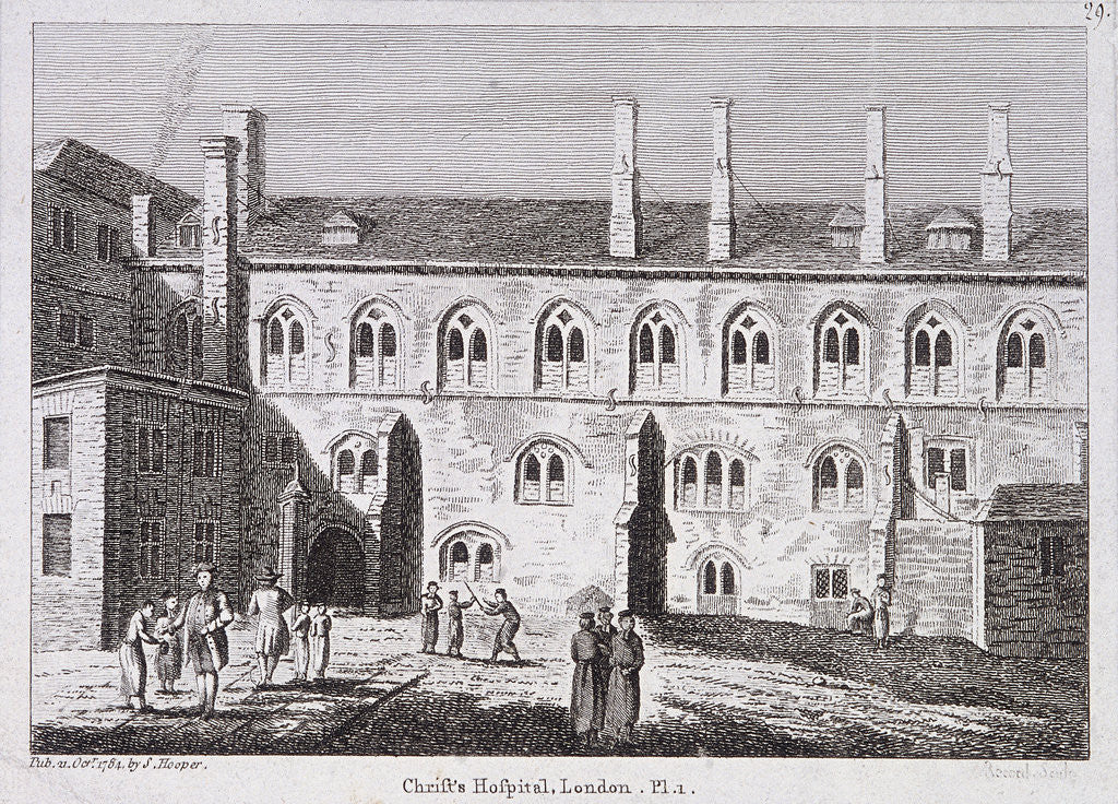 Christ's Hospital, London by James Record