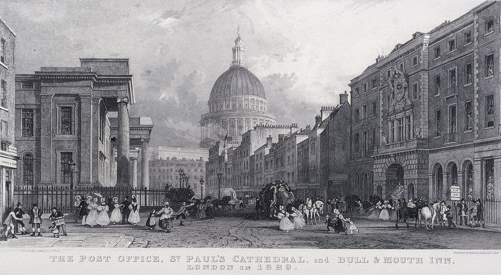 Detail of General Post Office, London by CJ Emblem