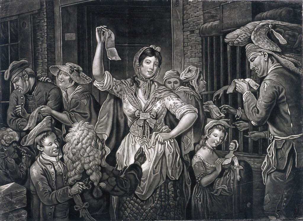 Detail of Campaign at Fleet Prison, London by Anonymous