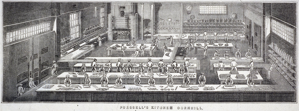 Detail of Cornhill, London by WD Hornsby