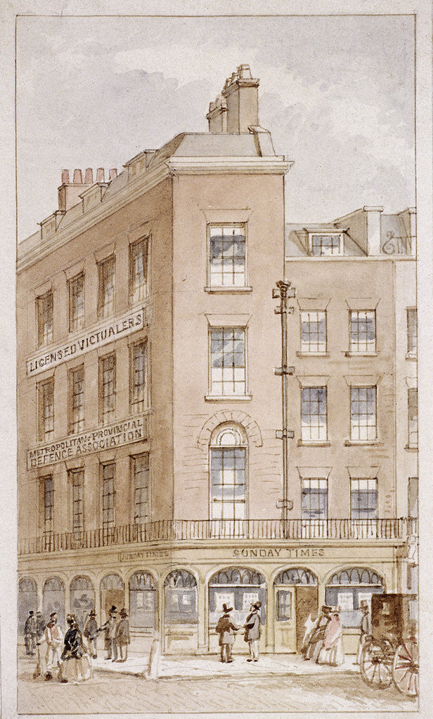 Detail of nos 103-104 Fleet Street, London by James Findlay