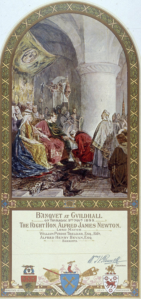 Detail of Royal Exchange (3rd) interior, London by Anonymous