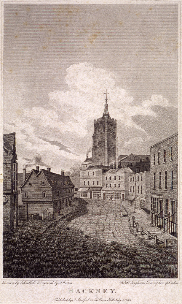 Detail of Mare Street, Hackney, London by AW Warren