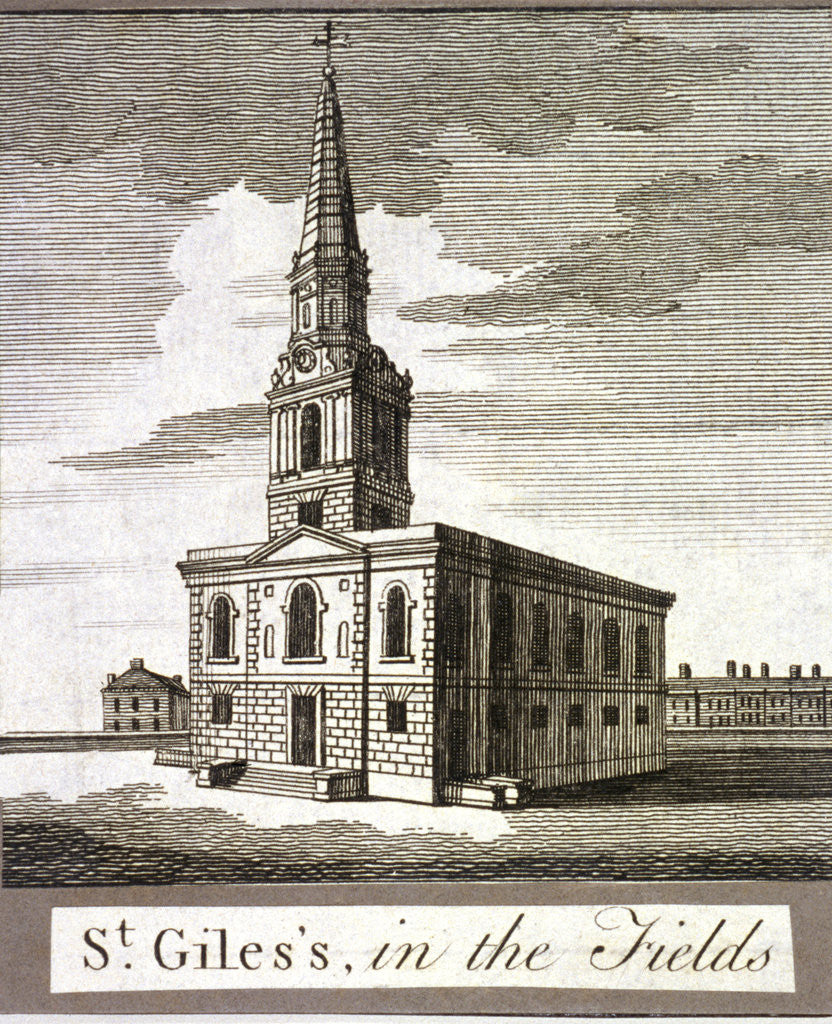 St Giles in the Fields, Holborn, London by Anonymous