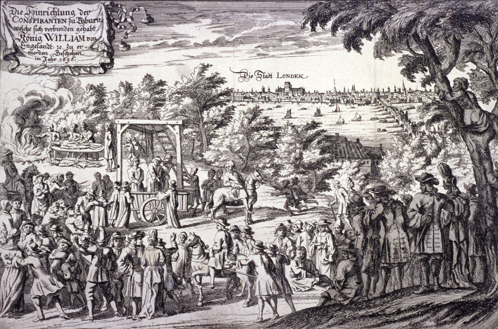 Detail of Tyburn, Paddington, London by Anonymous