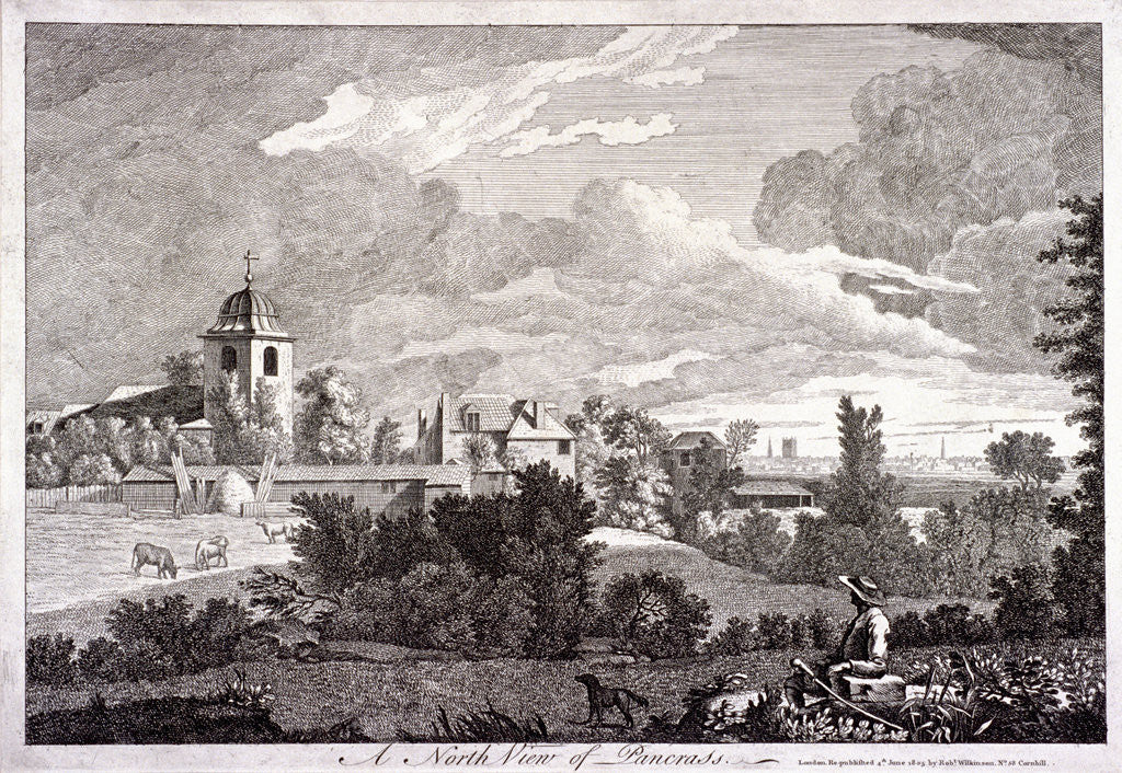 Detail of St Pancras, London by Anonymous