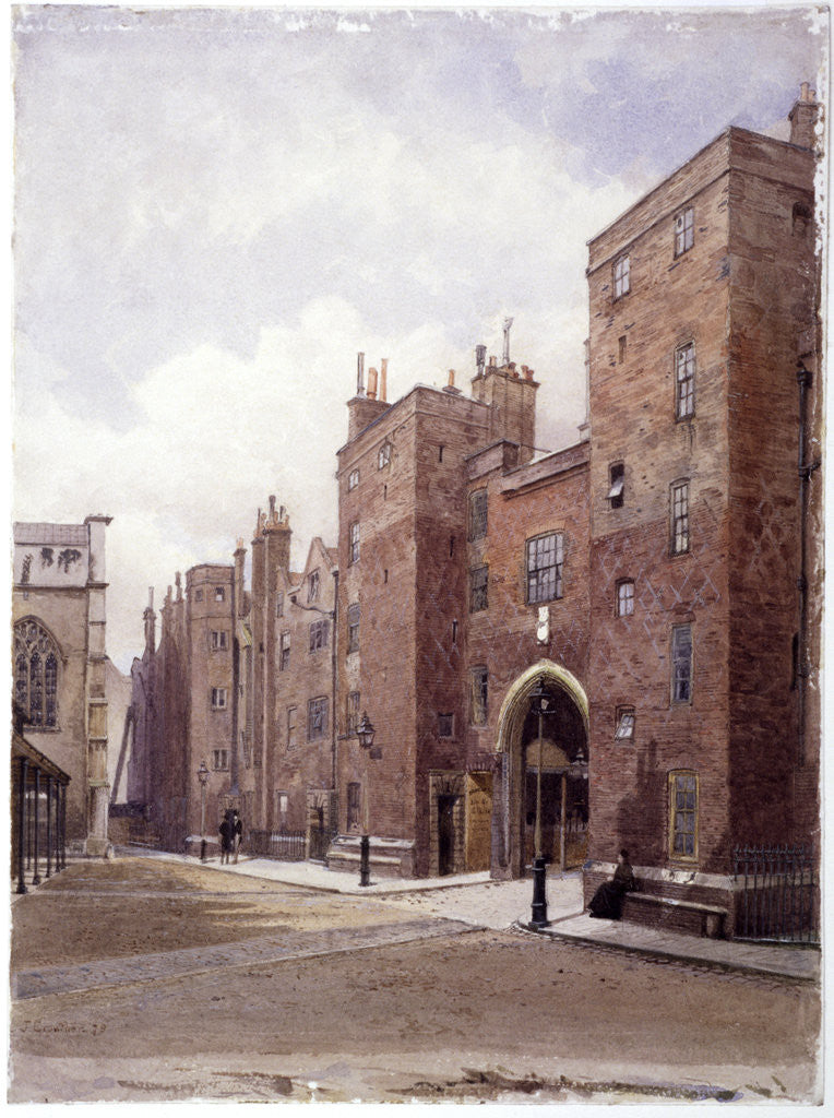 Lincoln's Inn Gatehouse, London by John Crowther