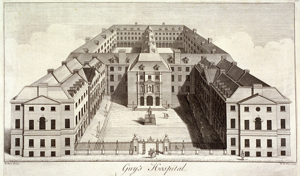 Guy's Hospital, Southwark, London by William Henry Toms