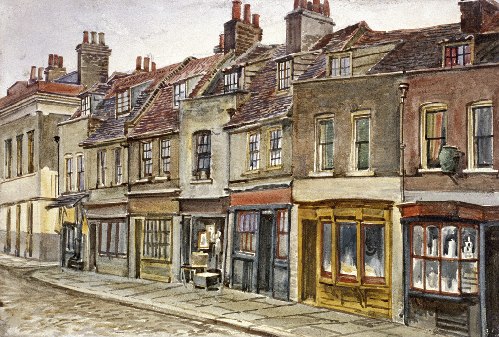 Detail of Cable Street, Stepney, London by Frederick Calvert