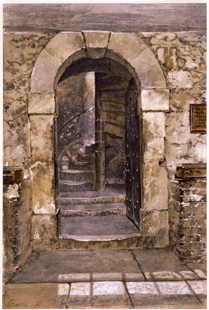 Detail of Tower of London, London by John Crowther